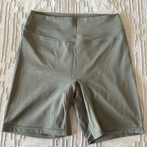 Tom Tiger Green Biker Shorts
